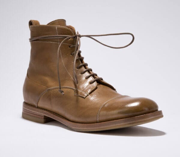 curaglia, schweizer hirschleder, herren lederschuh,