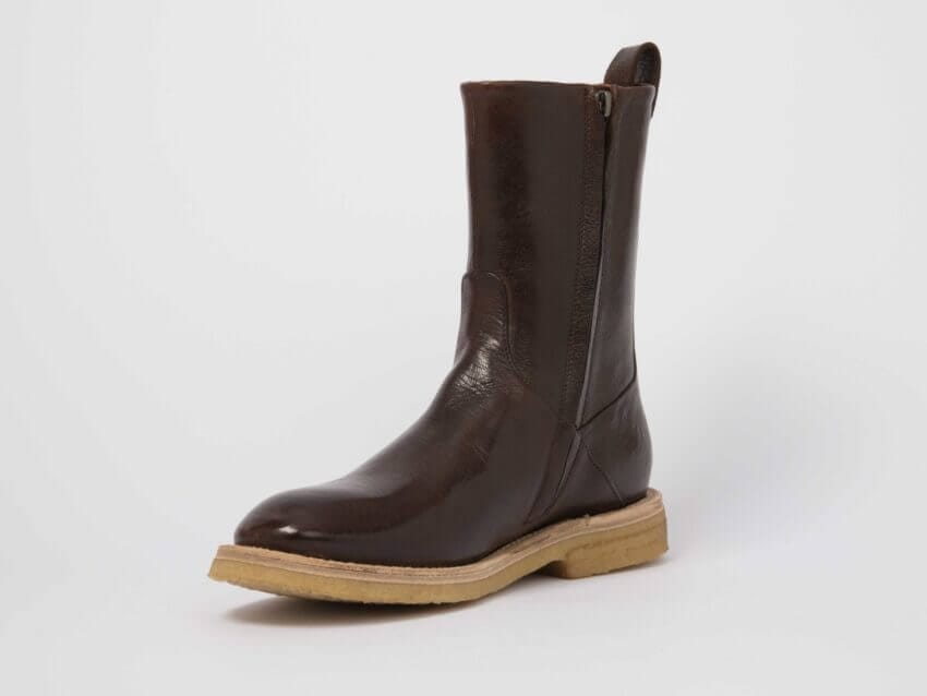 Samada, ein ökologischer Hirschleder-Stiefel für die kalte Jahreszeit.