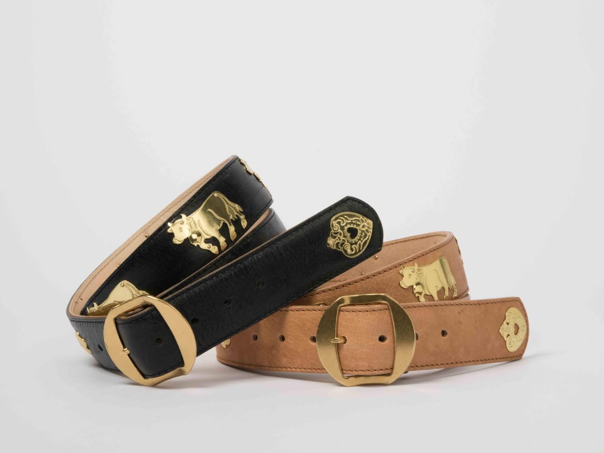 APPENZELL Swiss deer leather BELT | Cervo Volante