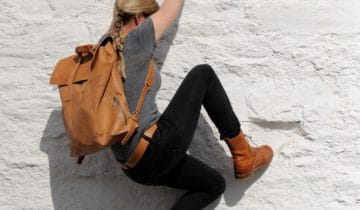 Hirschleder-Rucksack «Tura» – Aufbruch zu neuen Touren